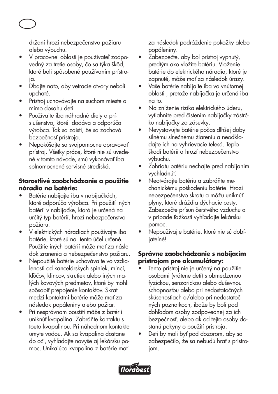 Florabest FAT 18 B3 User Manual | Page 92 / 132