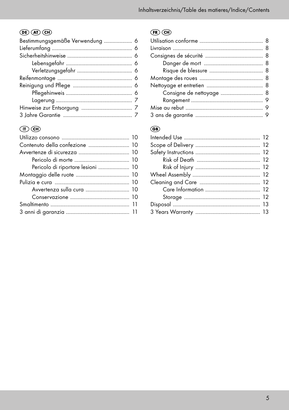 Florabest GR-1598 User Manual | Page 3 / 14