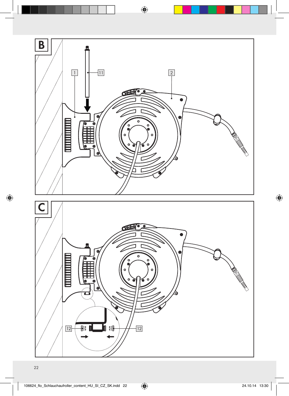 Florabest Z31861 User Manual | Page 22 / 24