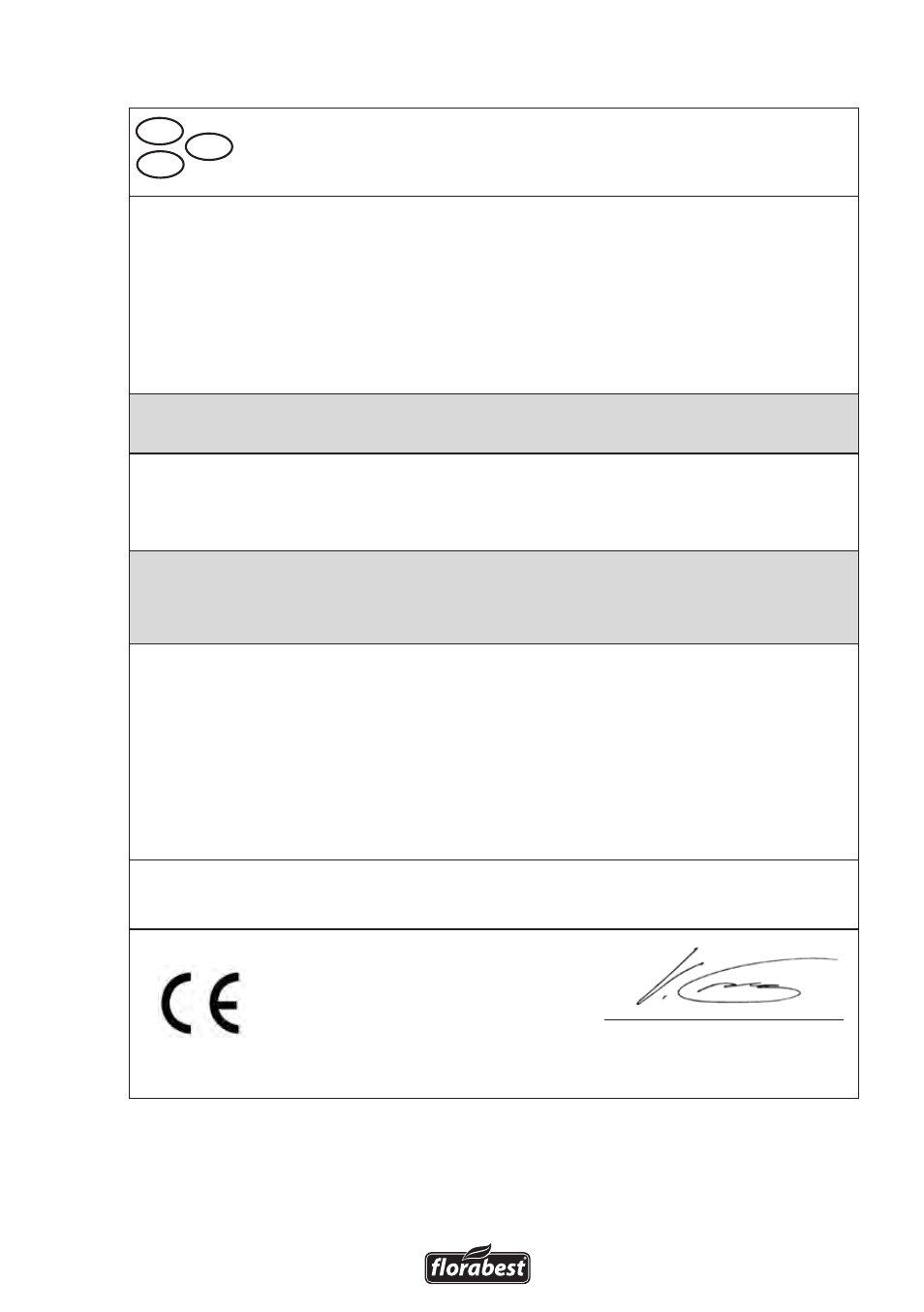 Original eg-konformitätserklärung | Florabest FRM 1800 B2 User Manual | Page 47 / 52