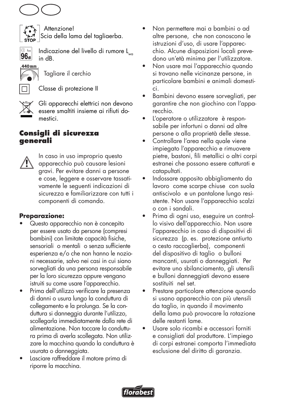 Mt it | Florabest FRM 1800 B2 User Manual | Page 8 / 52