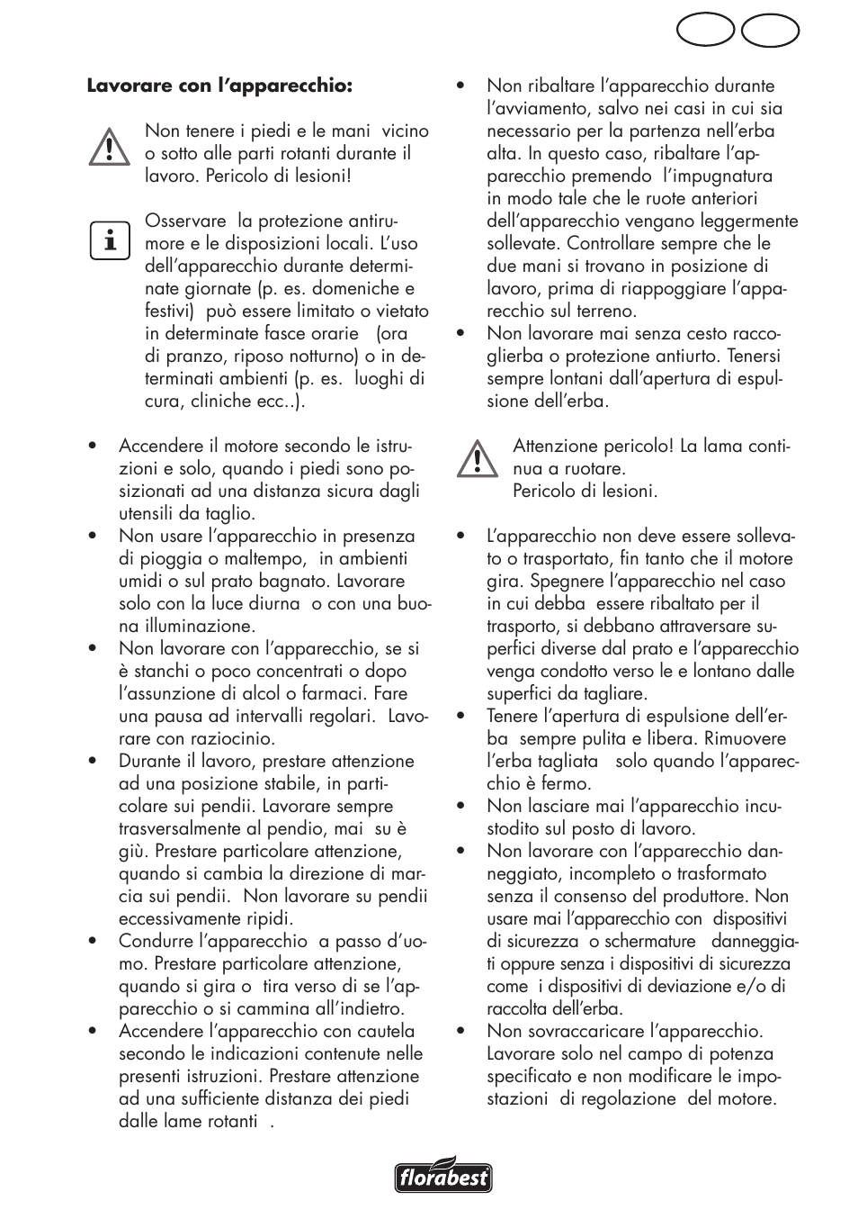 Mt it | Florabest FRM 1800 B2 User Manual | Page 9 / 52