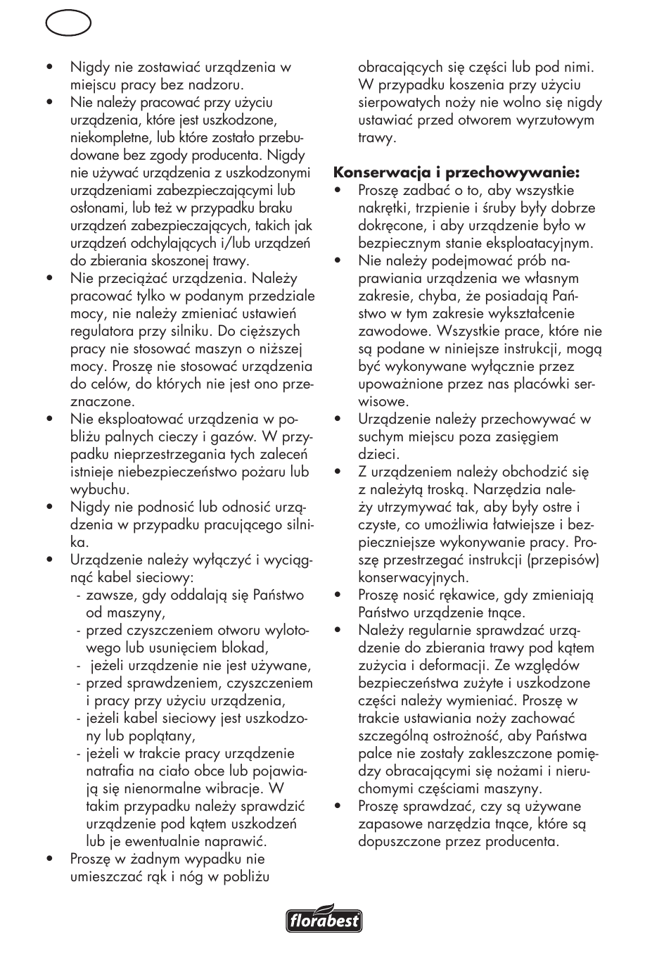 Florabest FRM 1800 B2 User Manual | Page 22 / 108