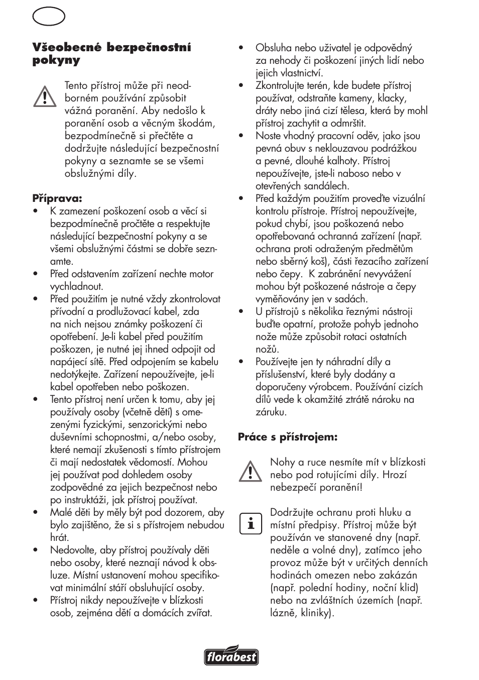 Florabest FRM 1800 B2 User Manual | Page 60 / 108