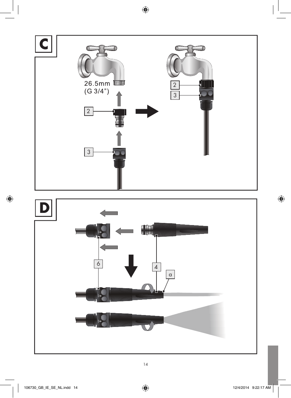 Florabest 106730-14-01 User Manual | Page 14 / 15