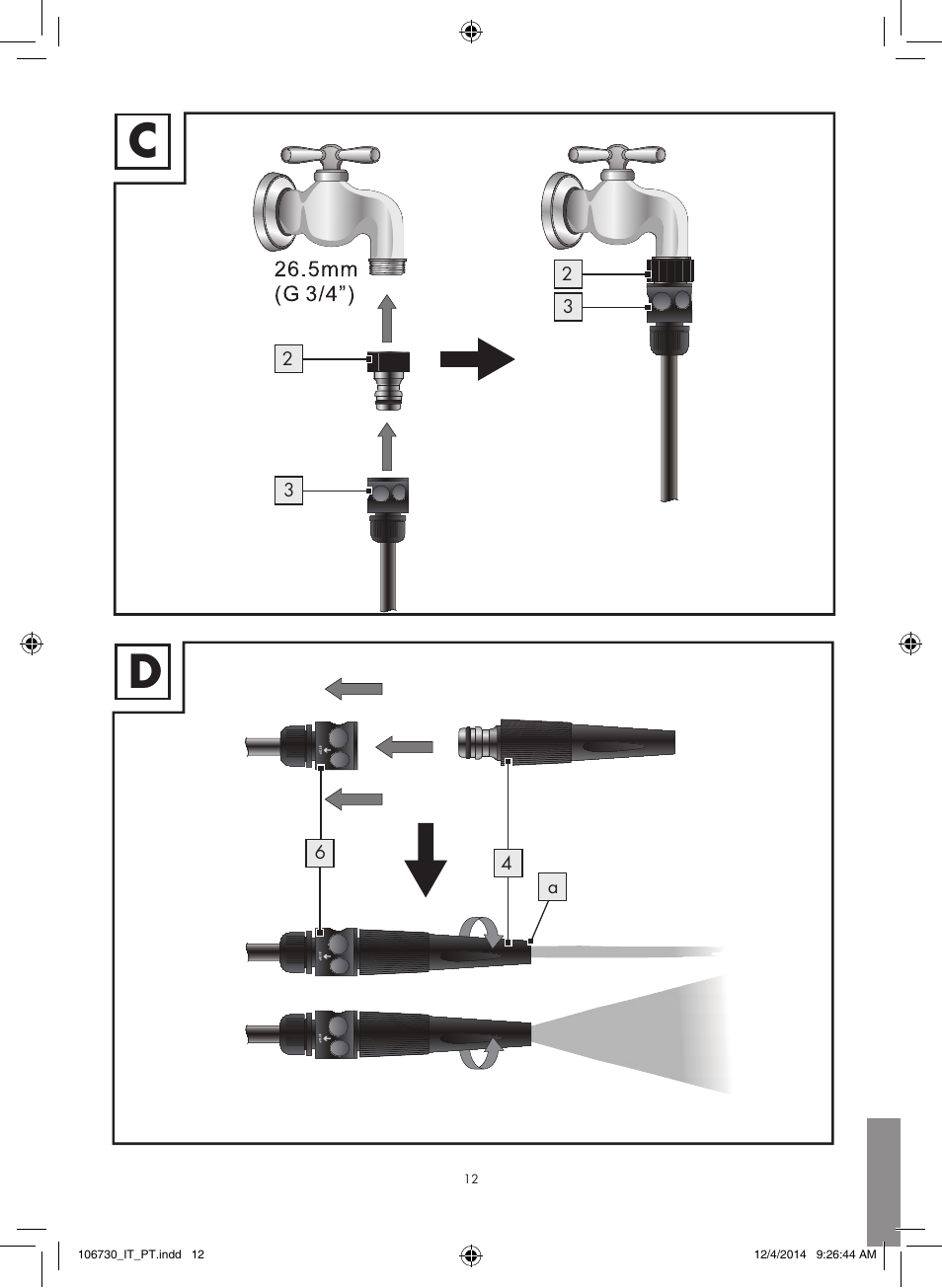 Florabest 106730-14-01 User Manual | Page 12 / 13