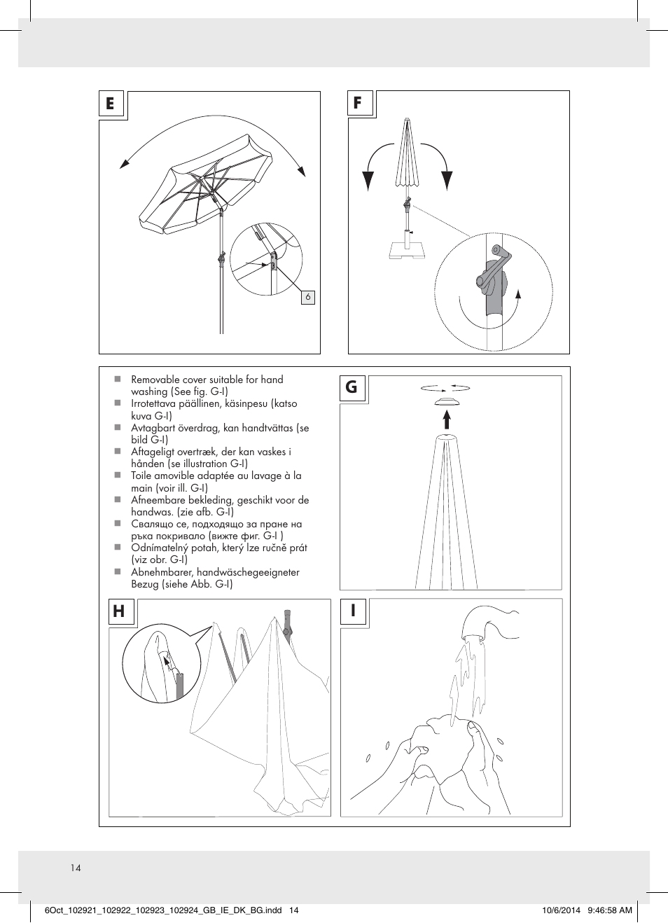 Florabest 102921-14-01 User Manual | Page 14 / 16