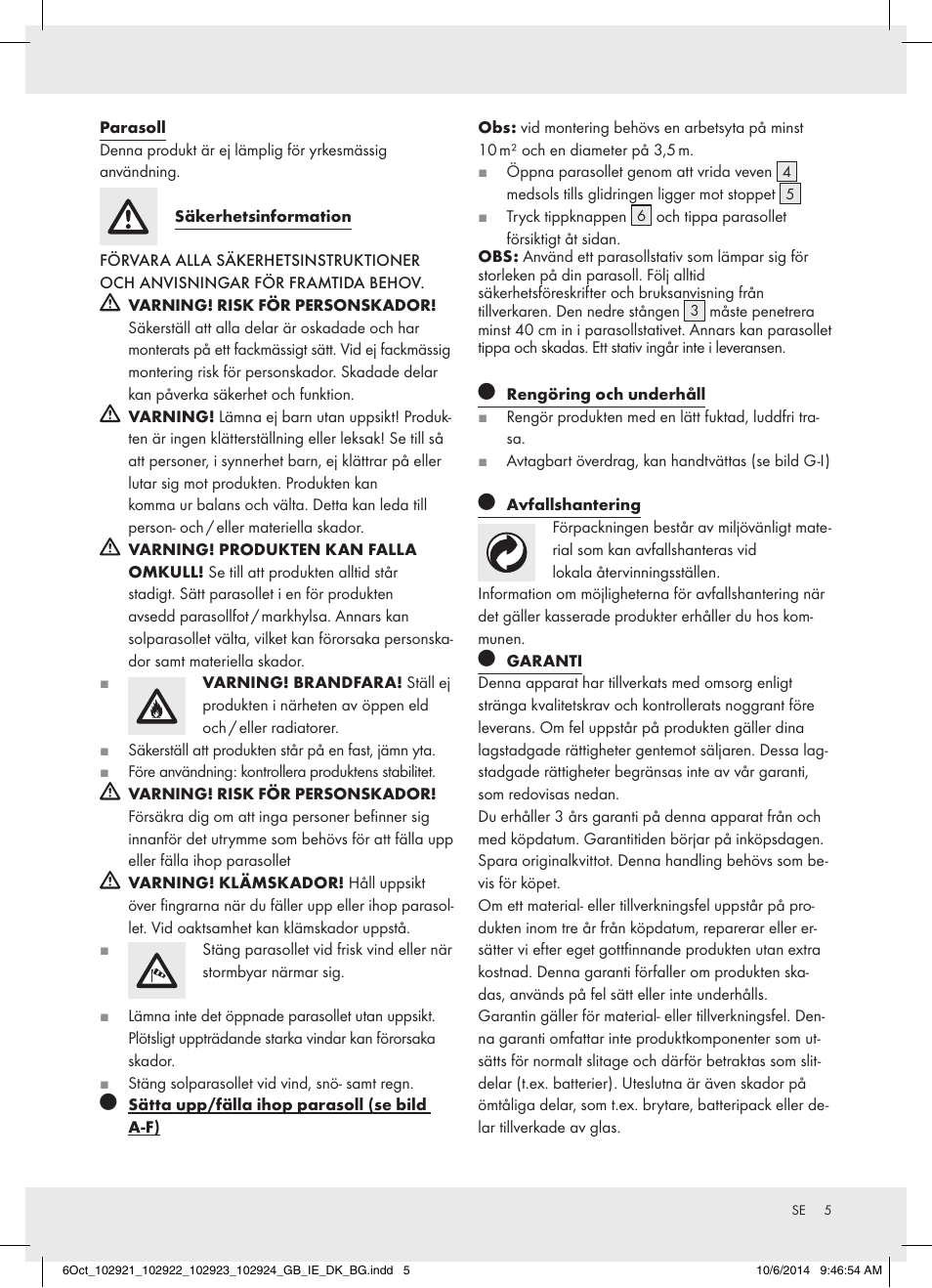 Florabest 102921-14-01 User Manual | Page 5 / 16