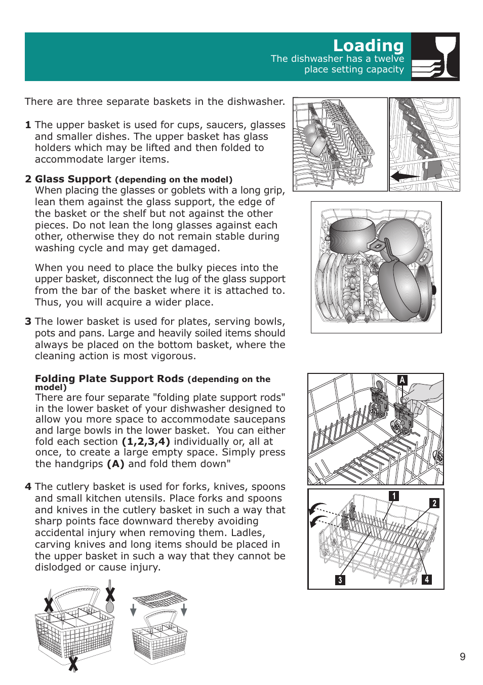 Loading | Defy Appliances DDW 157 User Manual | Page 9 / 18