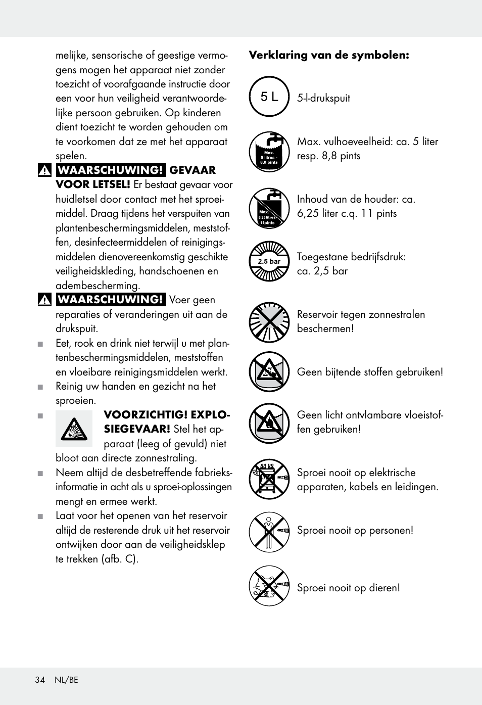 Florabest Z31339 User Manual | Page 34 / 44