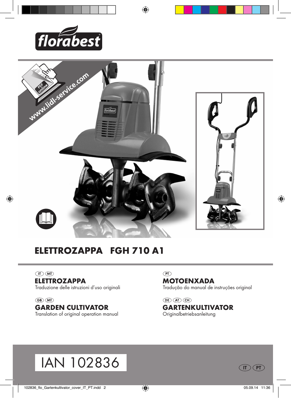 Florabest FGH 710 A1 User Manual | 58 pages