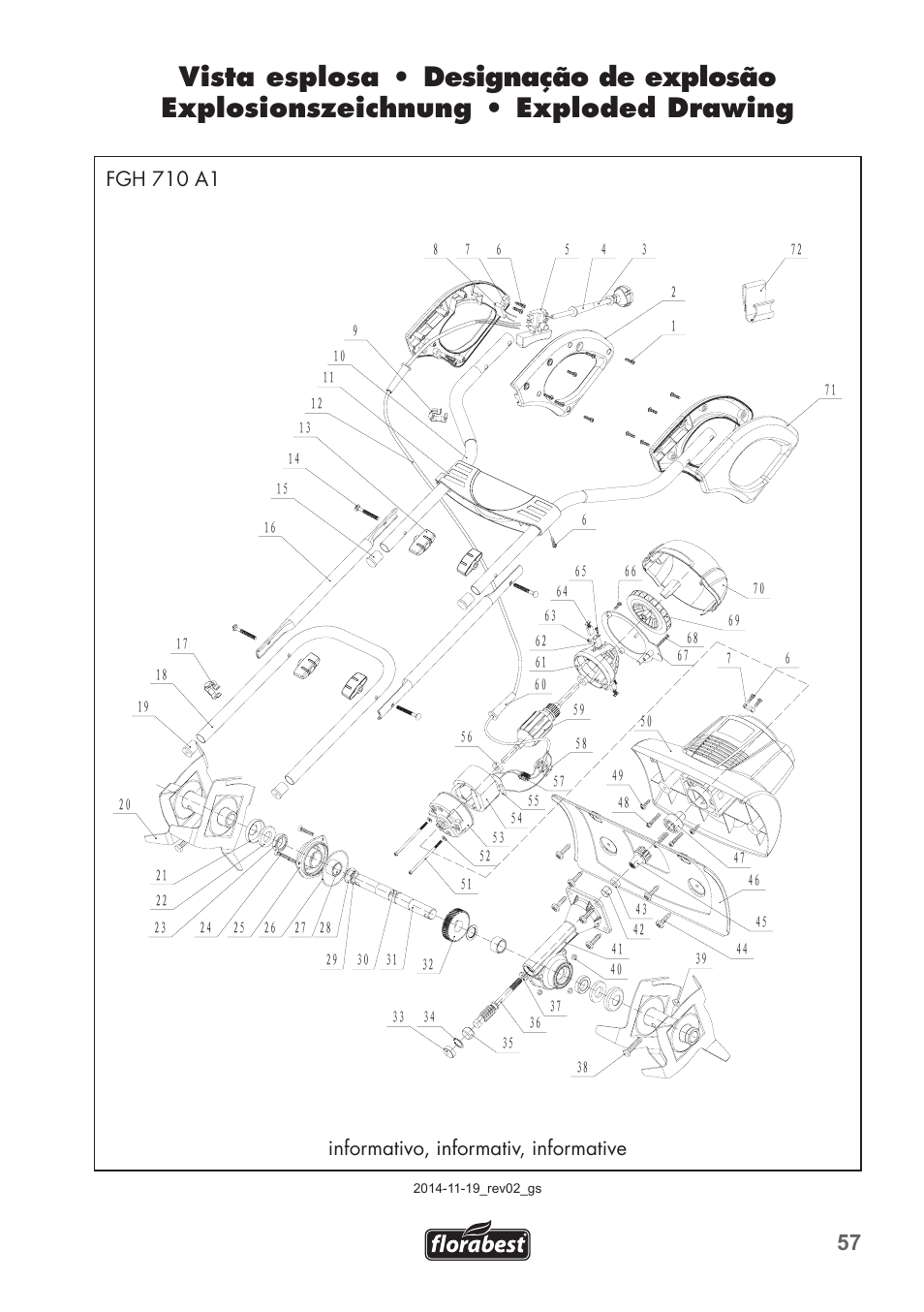 Informativo, informativ, informative, Fgh 710 a1 | Florabest FGH 710 A1 User Manual | Page 57 / 58