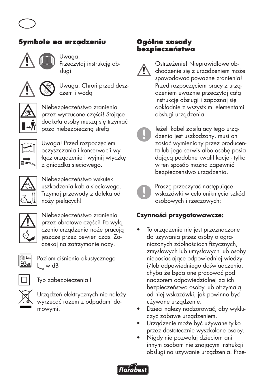 Florabest FGH 710 A1 User Manual | Page 18 / 94