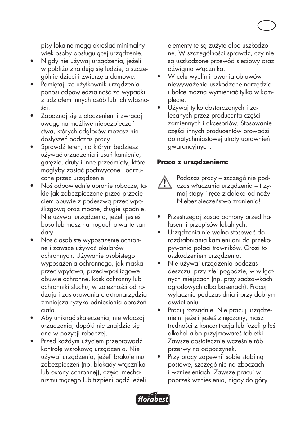 Florabest FGH 710 A1 User Manual | Page 19 / 94