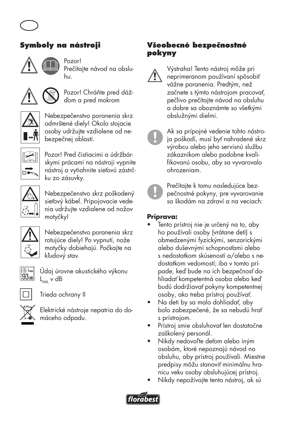 Florabest FGH 710 A1 User Manual | Page 66 / 94