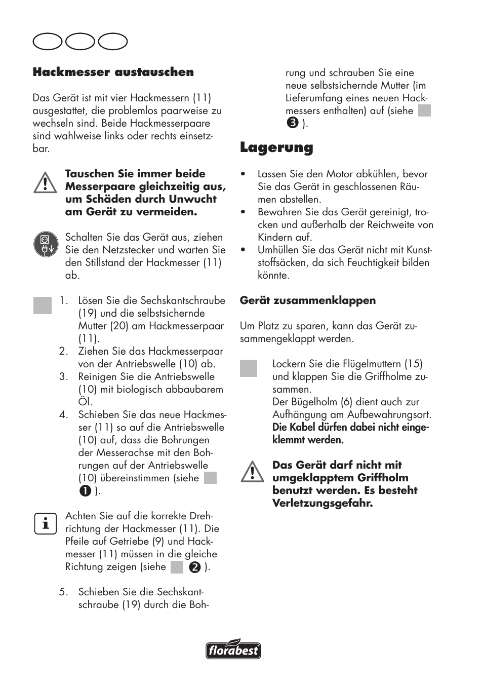 Lagerung, De at ch | Florabest FGH 710 A1 User Manual | Page 84 / 94