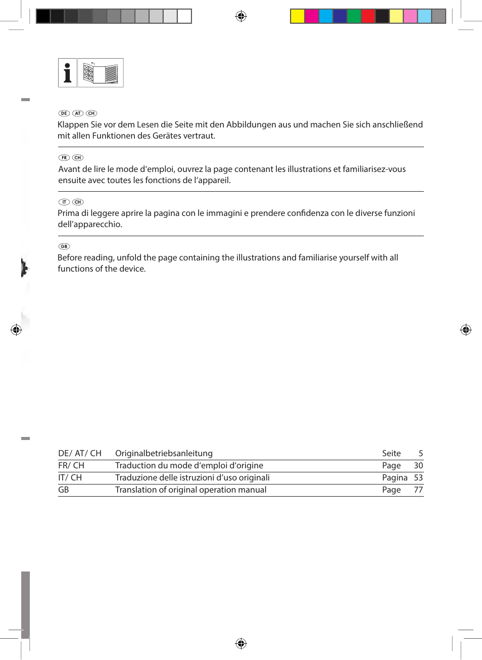 Florabest FKS 2200 D2 User Manual | Page 2 / 108