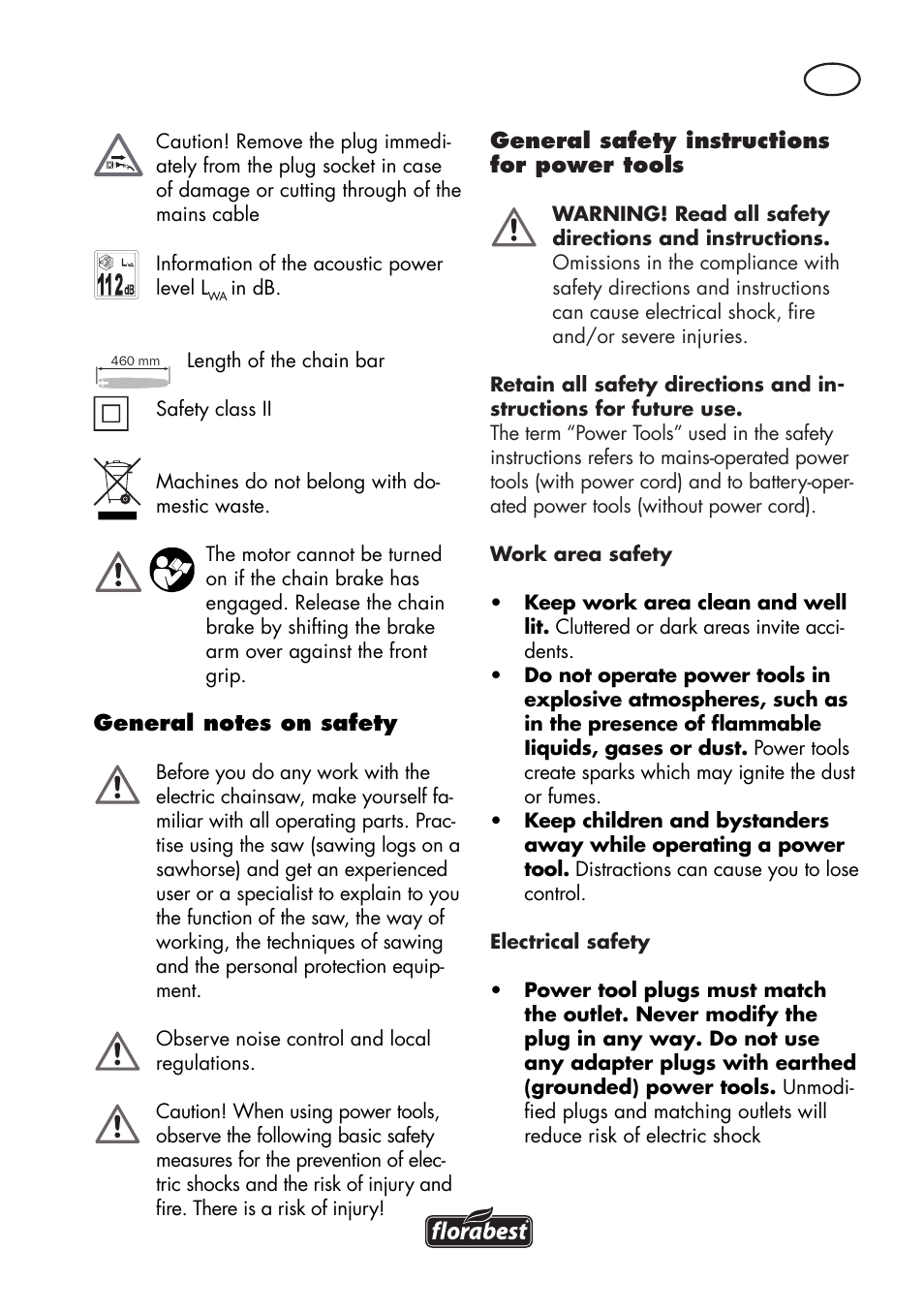 Florabest FKS 2200 D2 User Manual | Page 81 / 108