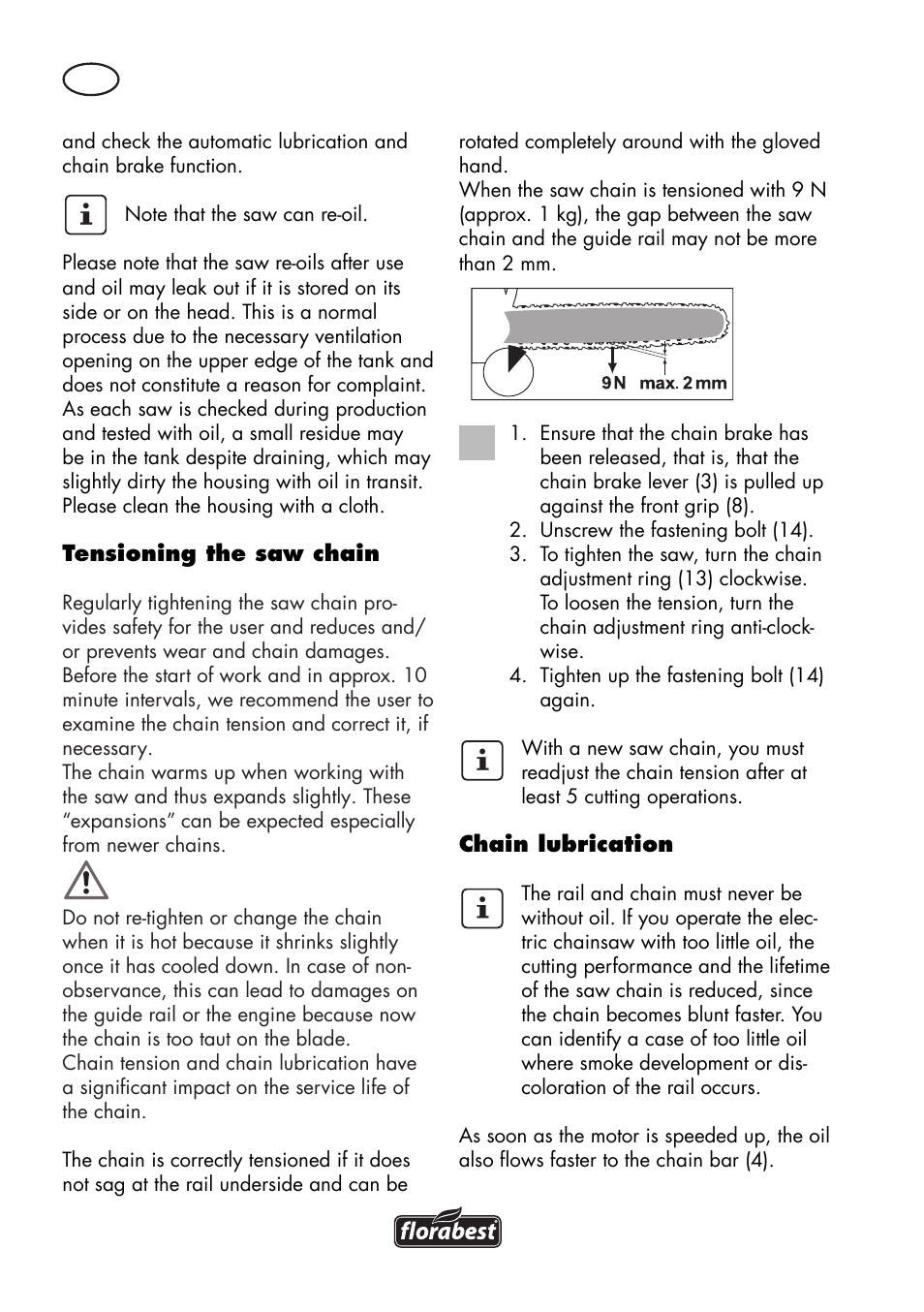 Florabest FKS 2200 D2 User Manual | Page 86 / 108