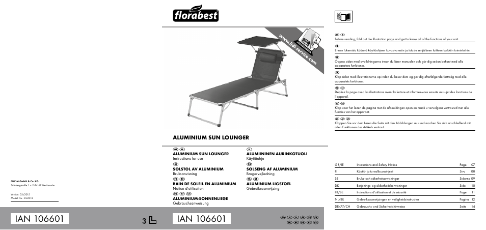 Florabest DL-2018 User Manual | 14 pages