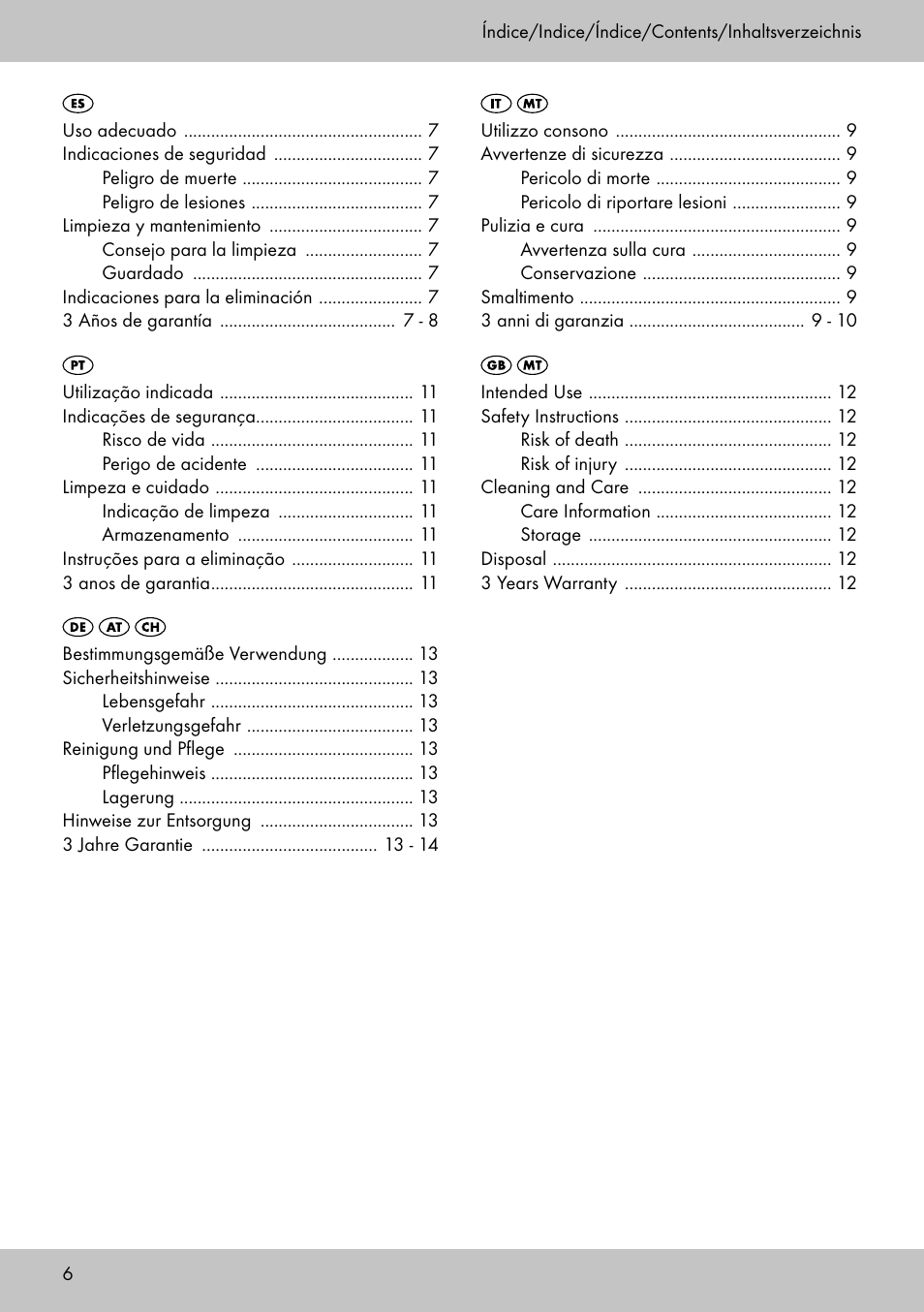 Florabest DL-2016 User Manual | Page 4 / 14