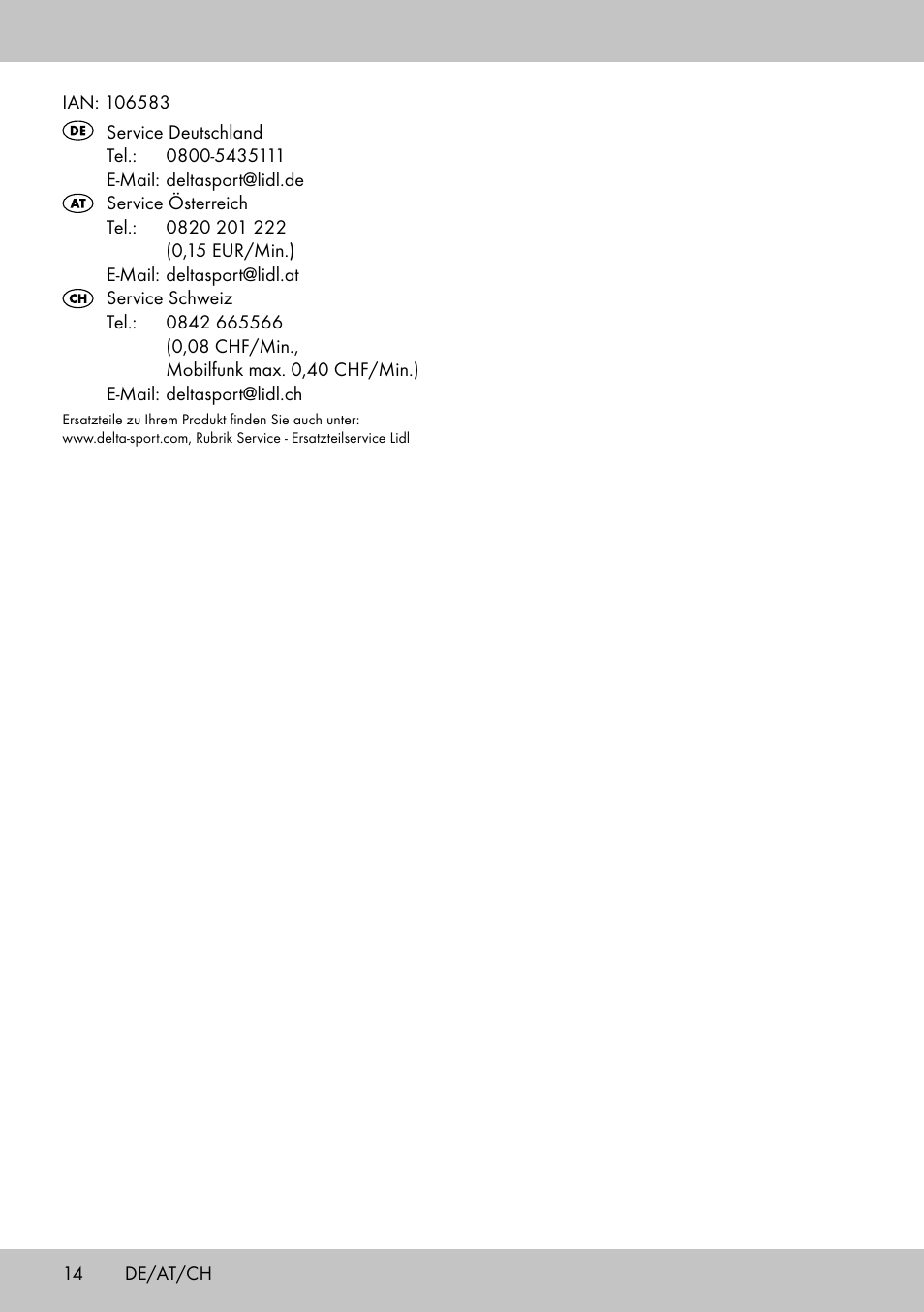 Florabest ST-1706 User Manual | Page 14 / 16