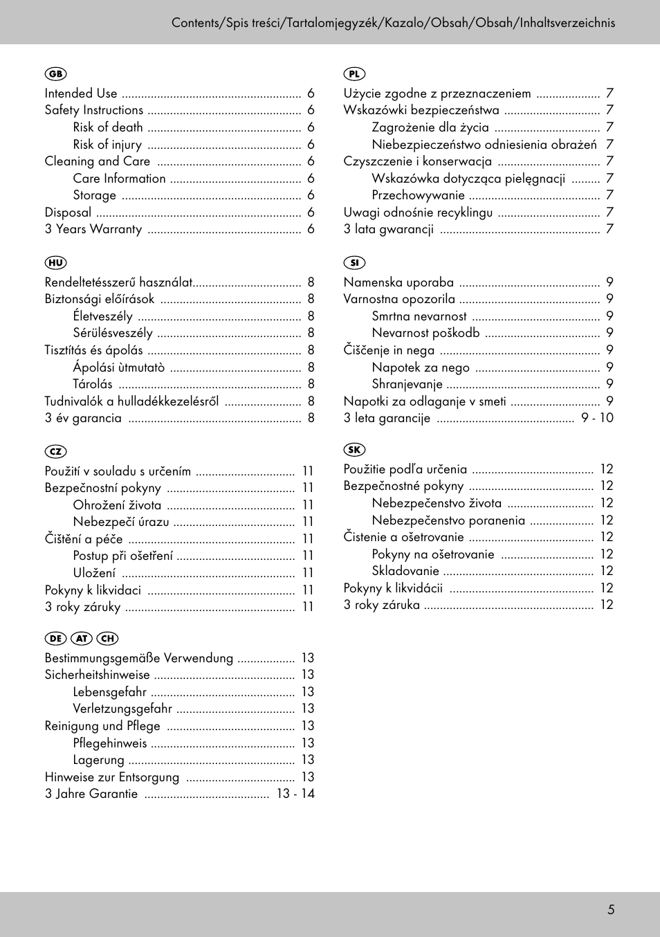 Florabest ST-1706 User Manual | Page 5 / 16