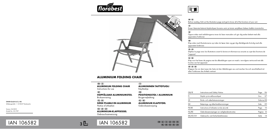 Florabest KS-1707 User Manual | 14 pages