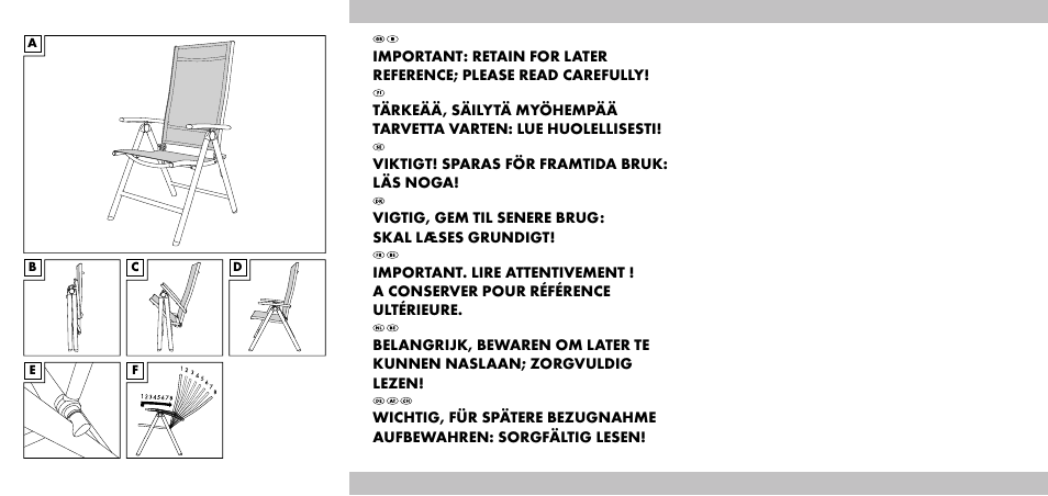 Viktigt! sparas för framtida bruk: läs noga, Vigtig, gem til senere brug: skal læses grundigt | Florabest KS-1707 User Manual | Page 2 / 14