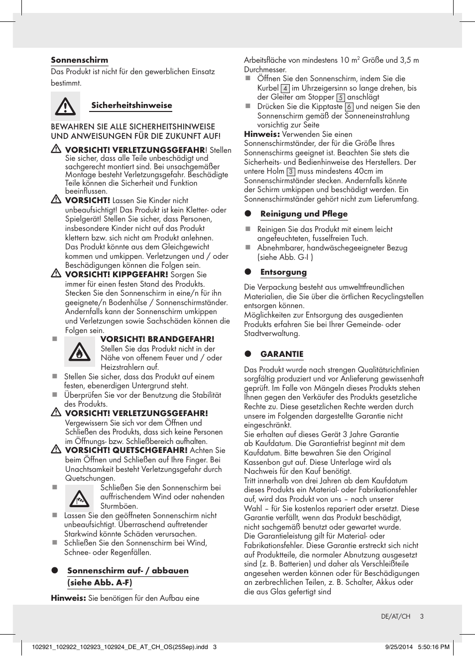 Florabest 102921-14-01 User Manual | Page 3 / 8