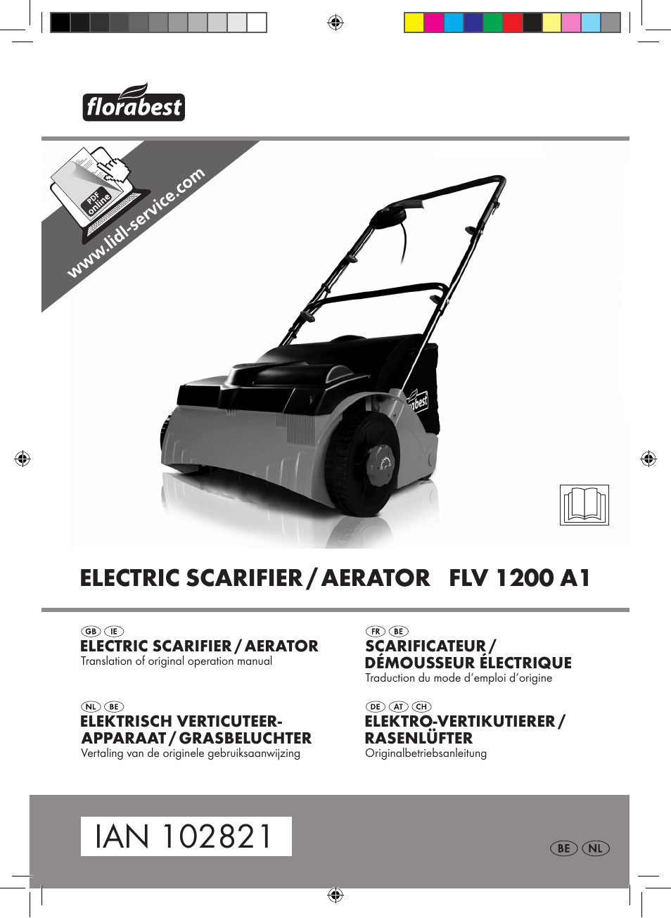 Florabest FLV 1200 A1 User Manual | 72 pages