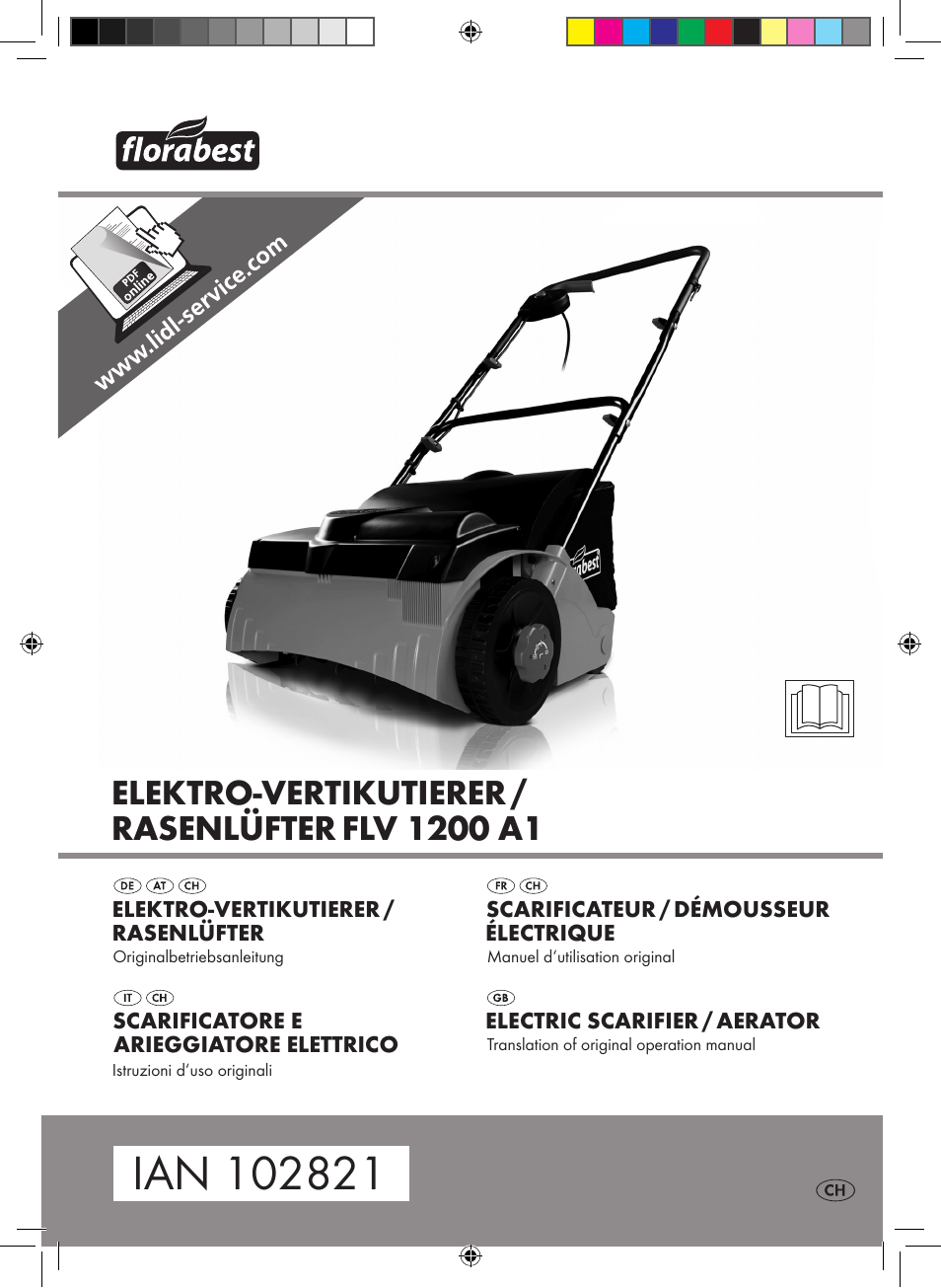 Florabest FLV 1200 A1 User Manual | 72 pages
