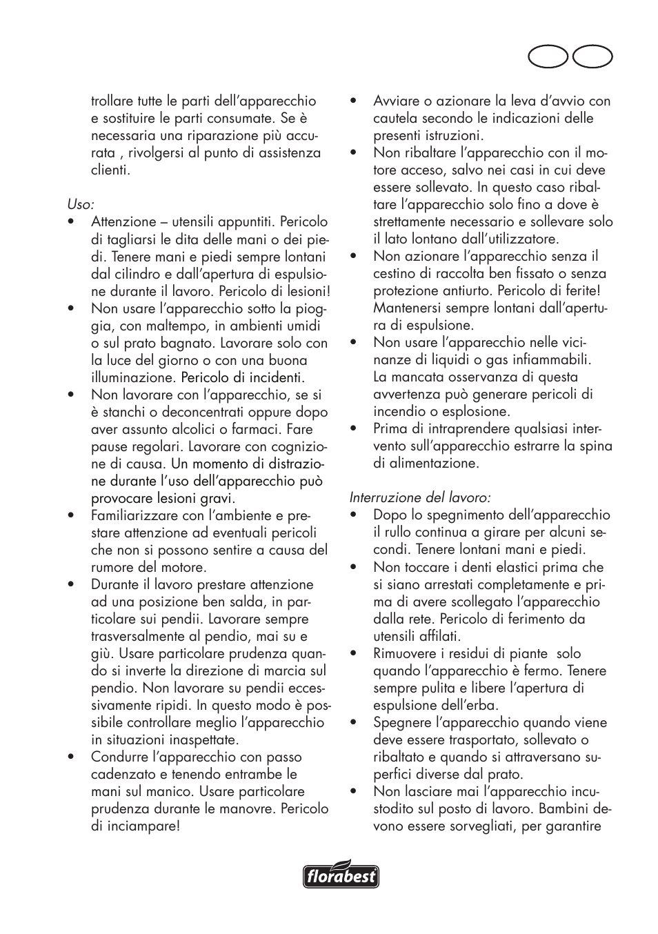 It ch | Florabest FLV 1200 A1 User Manual | Page 41 / 72