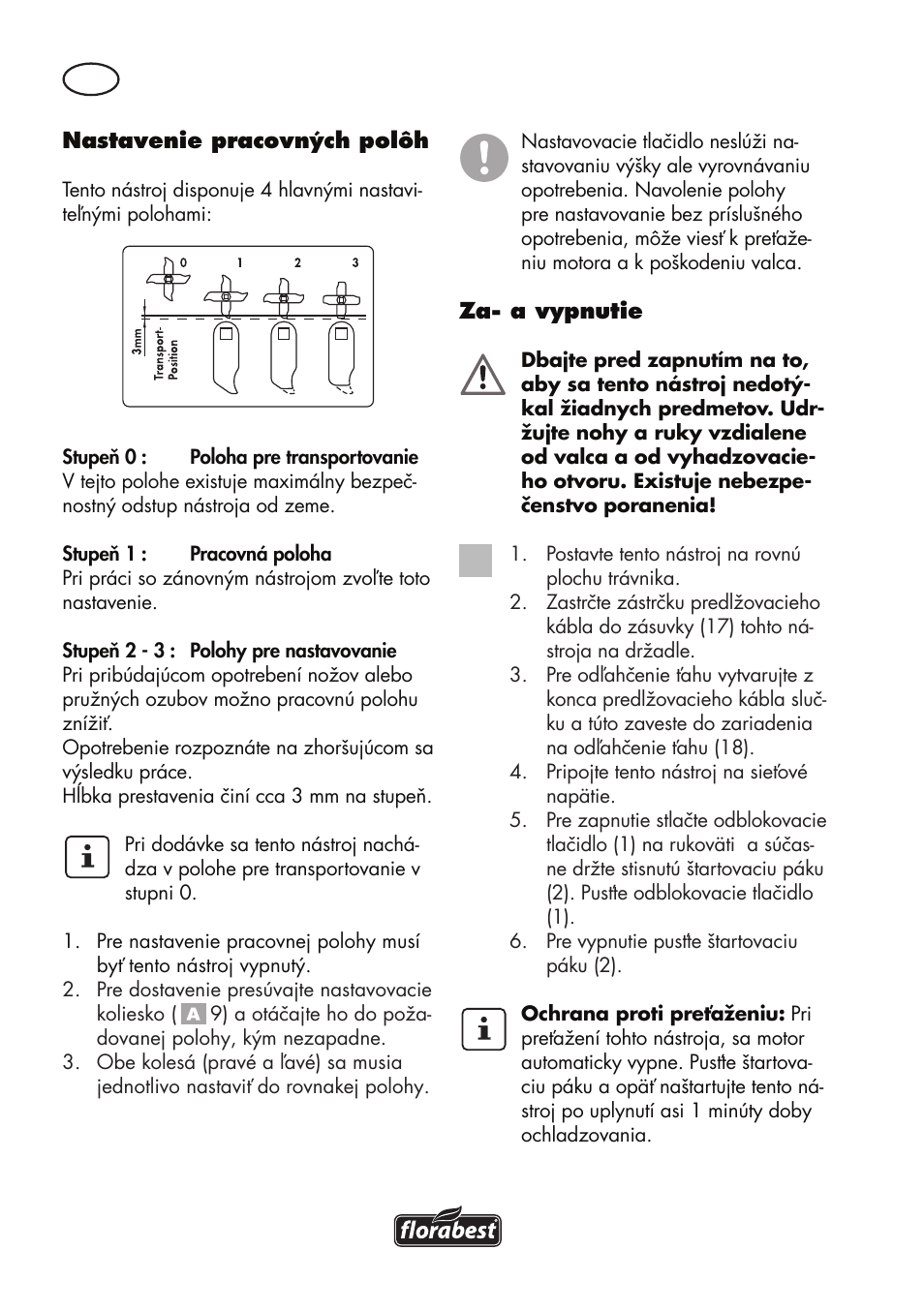 Florabest FLV 1200 A1 User Manual | Page 86 / 116