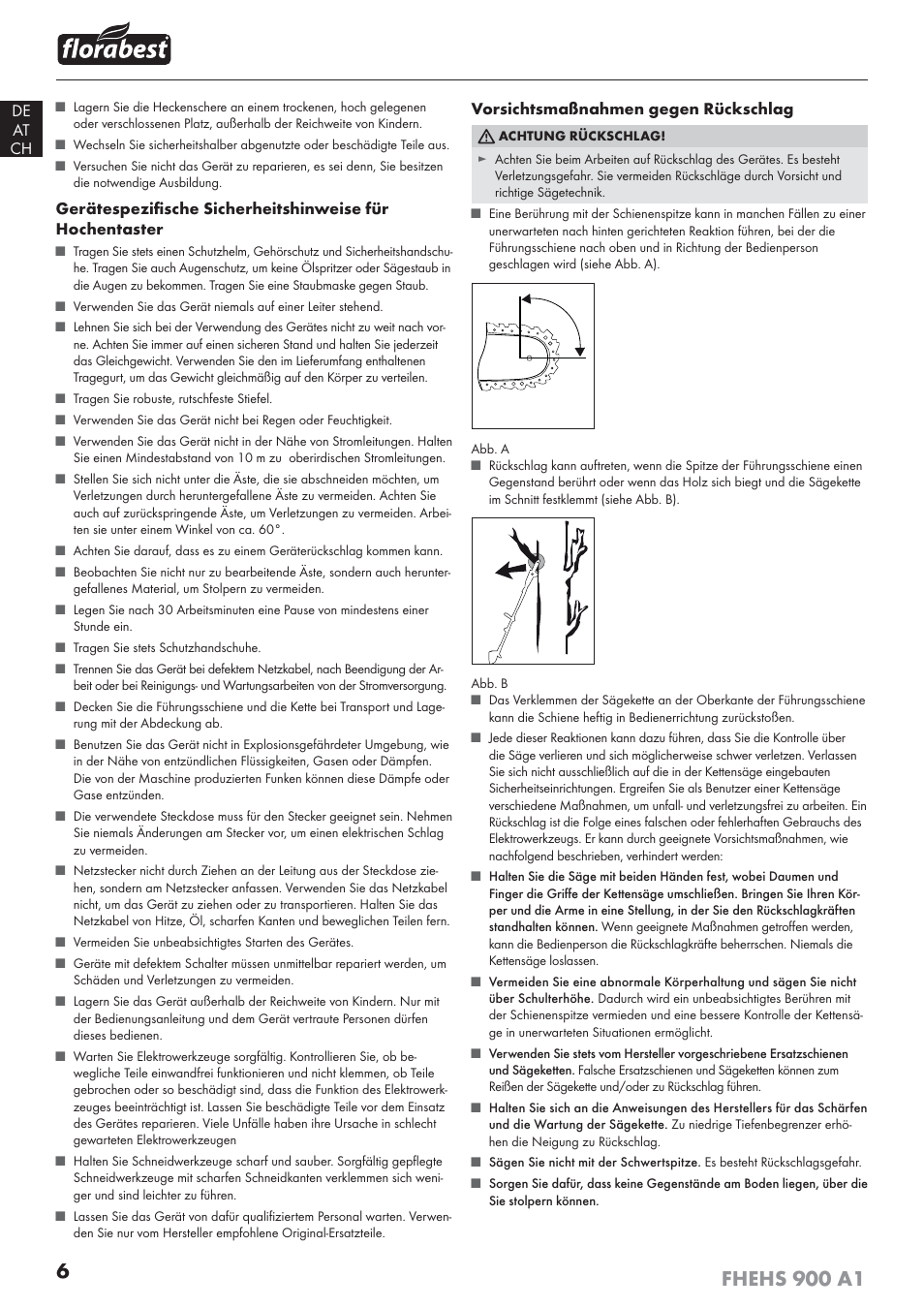 Bild 1 | Florabest FHEHS 900 A1 User Manual | Page 10 / 53