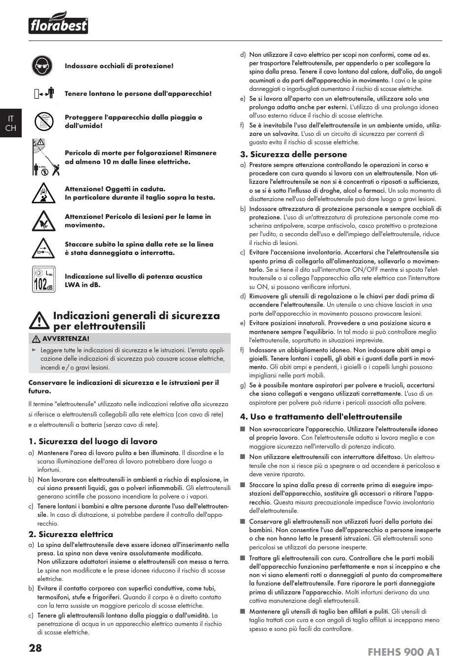 Florabest FHEHS 900 A1 User Manual | Page 32 / 53