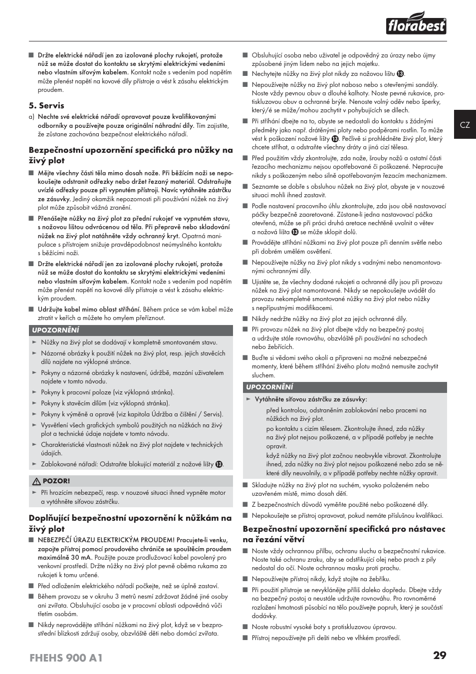 Florabest FHEHS 900 A1 User Manual | Page 33 / 65