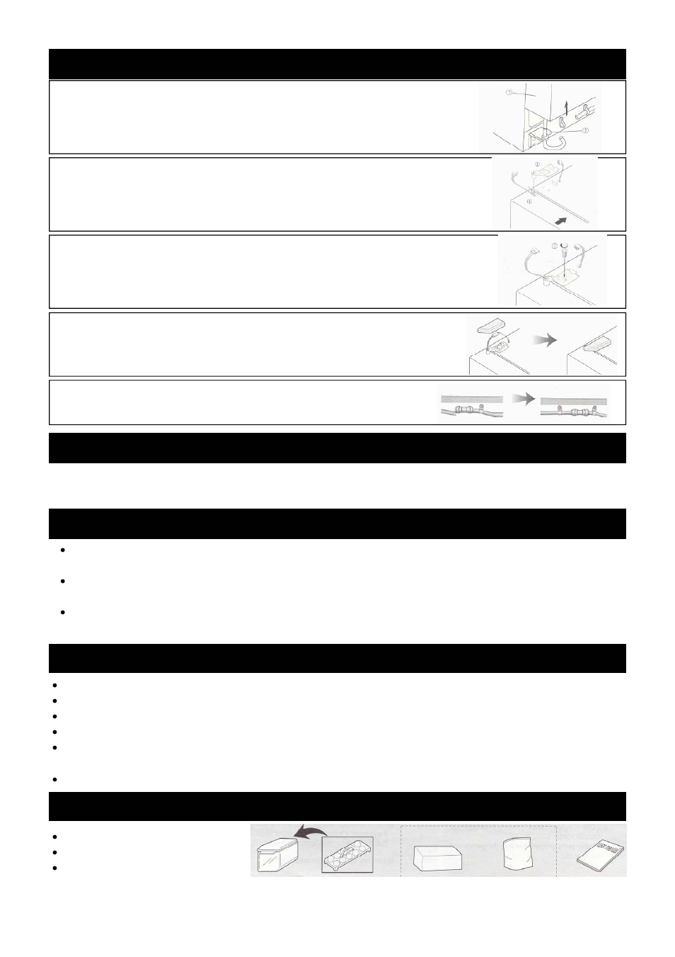Electrical installation | Defy Appliances F 600 LM User Manual | Page 3 / 16