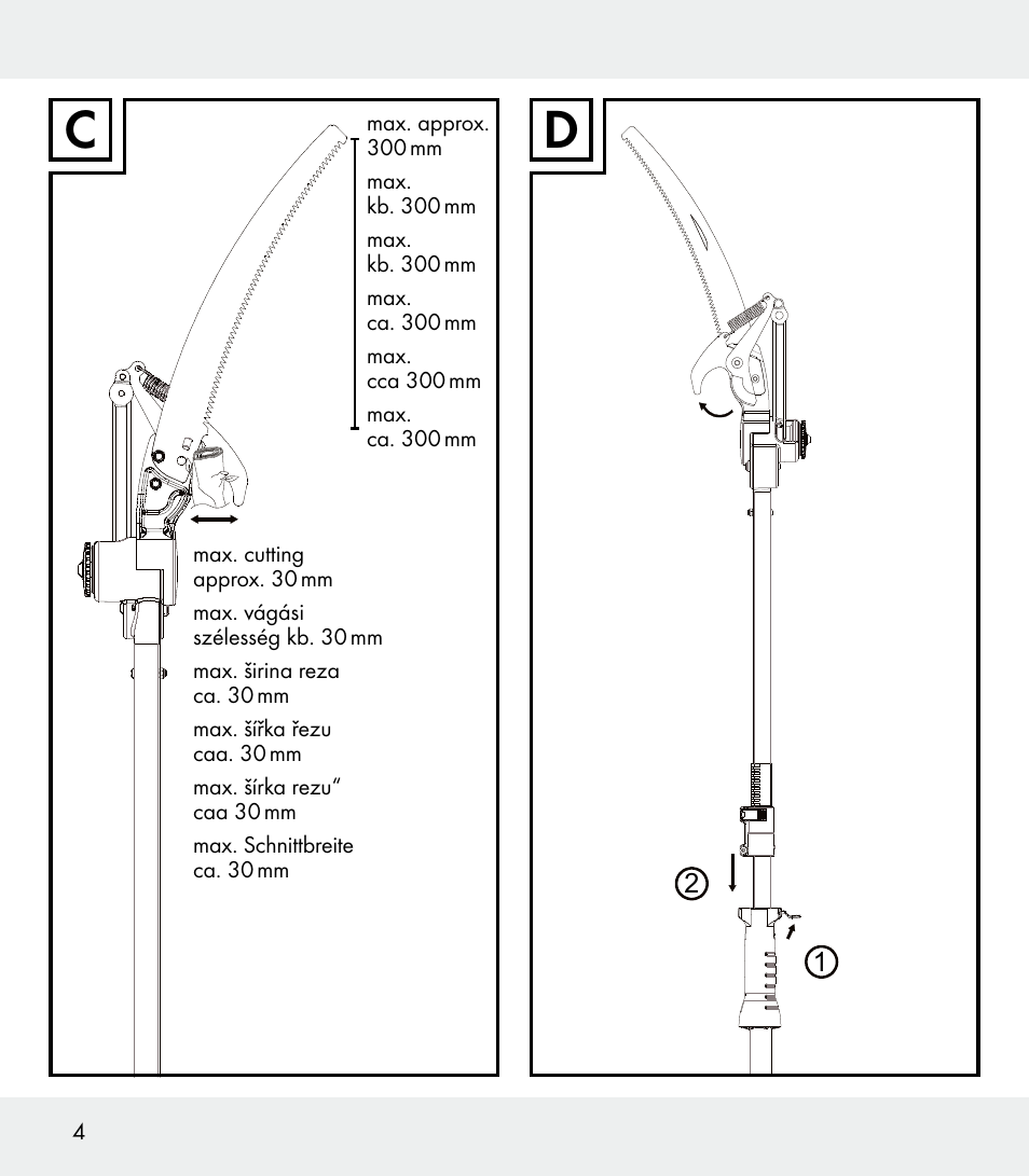 Florabest Z31309 User Manual | Page 4 / 44