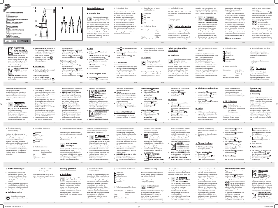 Florabest Z31102 User Manual | 2 pages