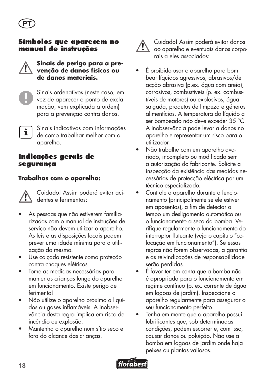 Florabest FTS 1100 C3 User Manual | Page 18 / 50
