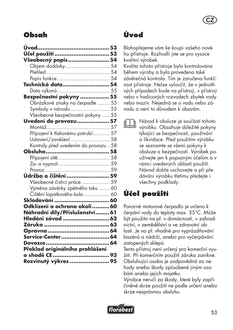 Florabest FTP 400 C2 User Manual | Page 53 / 98