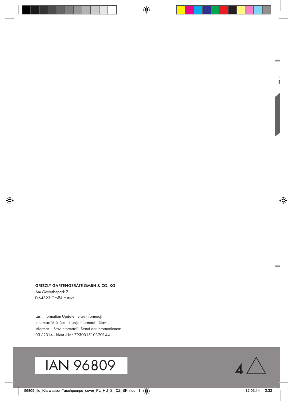 Florabest FTP 400 C2 User Manual | Page 98 / 98