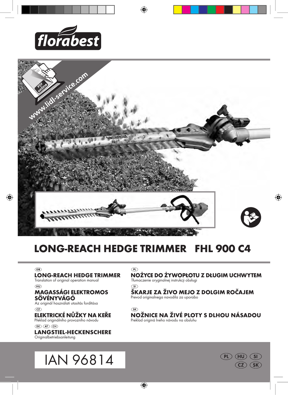 Florabest FHL 900 C4 User Manual | 112 pages