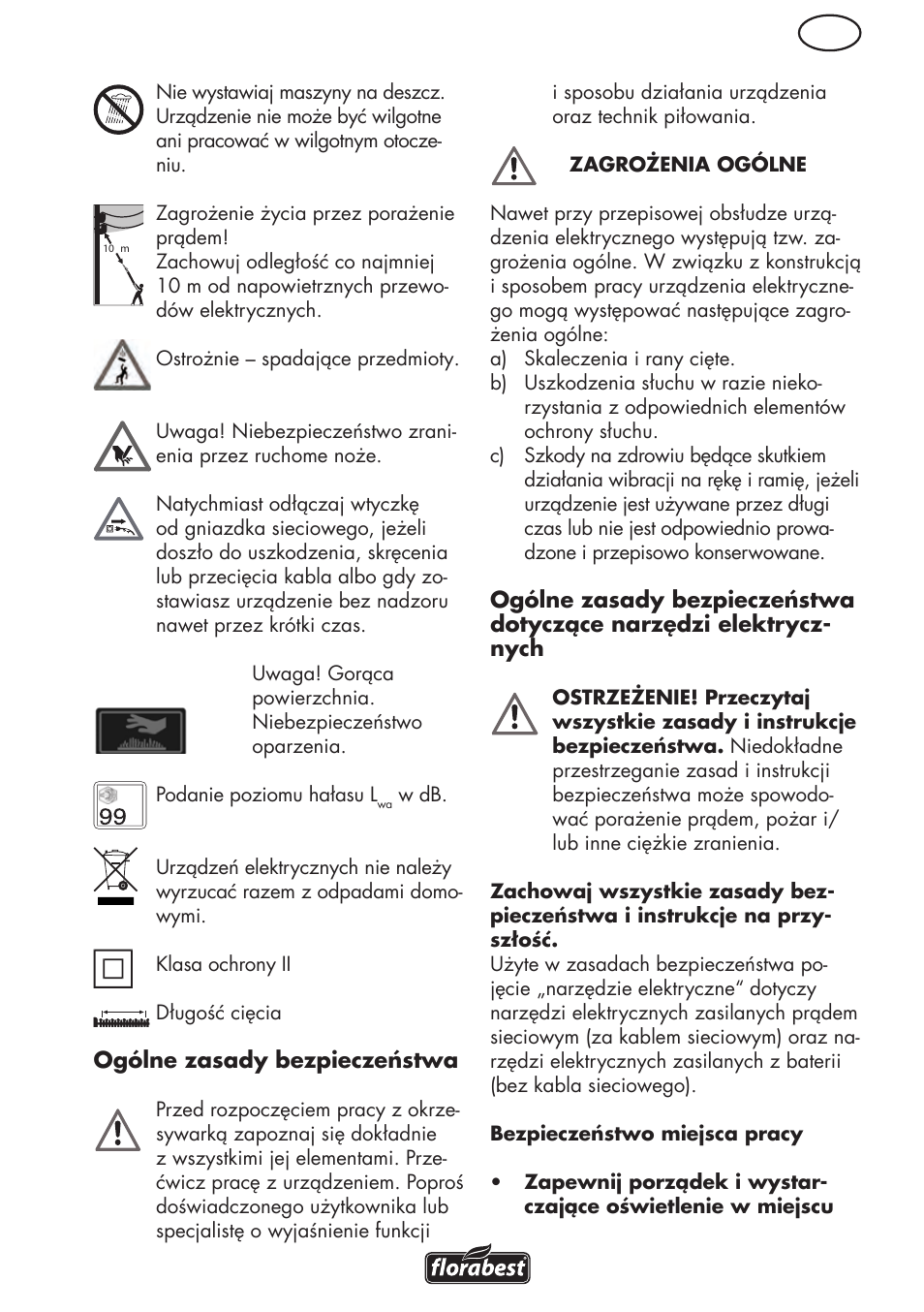 Florabest FHL 900 C4 User Manual | Page 21 / 112