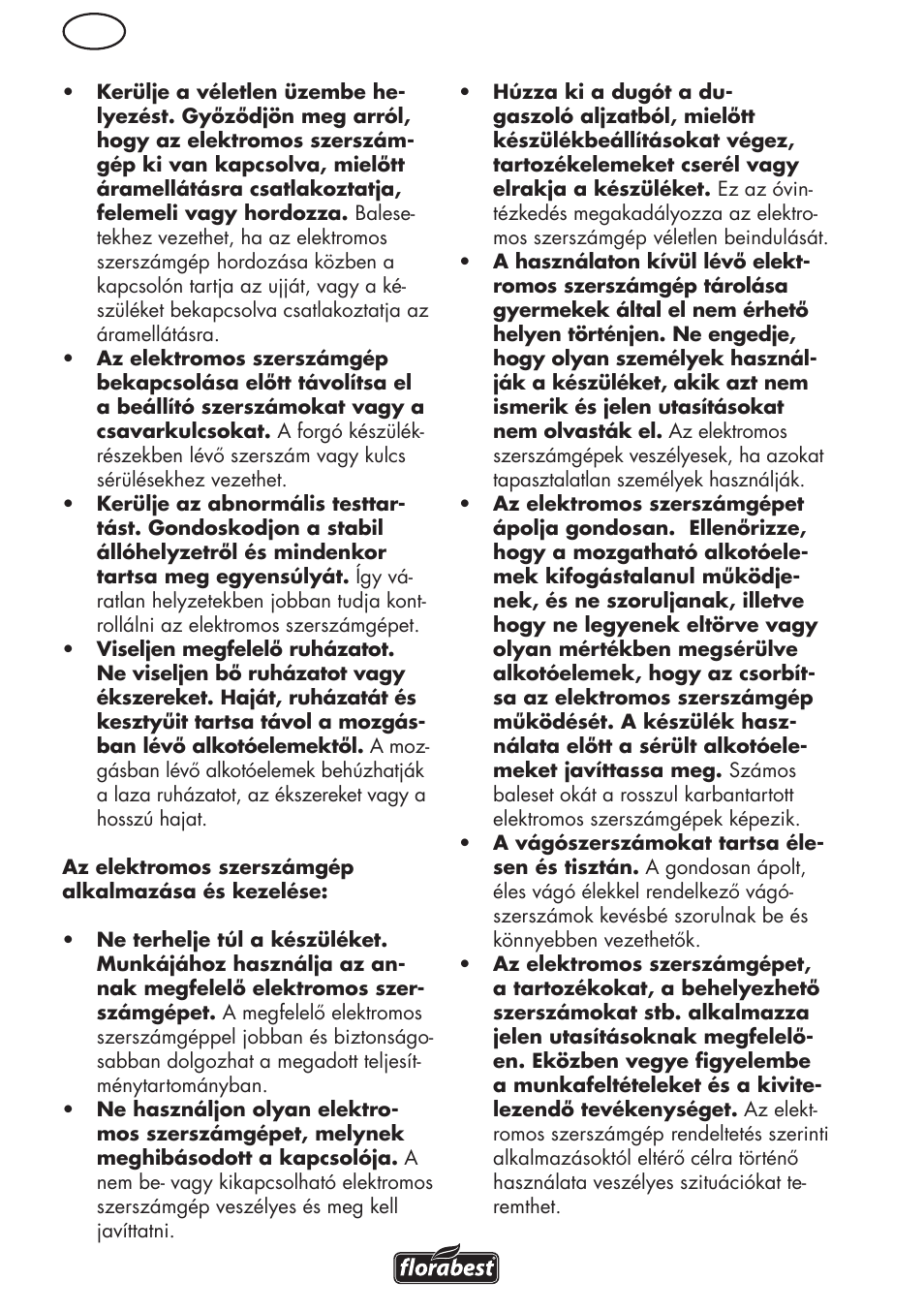 Florabest FHL 900 C4 User Manual | Page 38 / 112