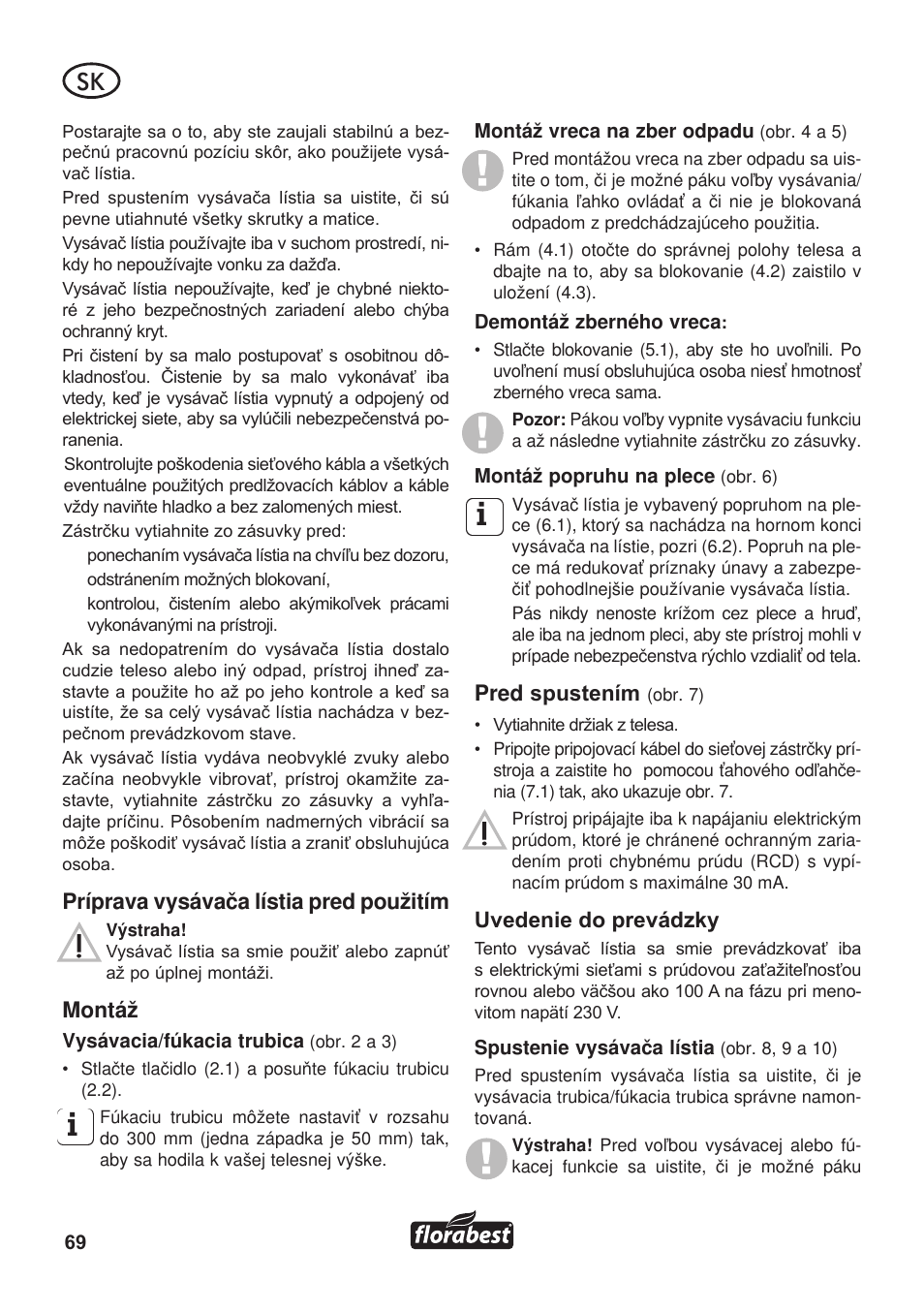 Florabest FLB 3000 A1 User Manual | Page 70 / 92