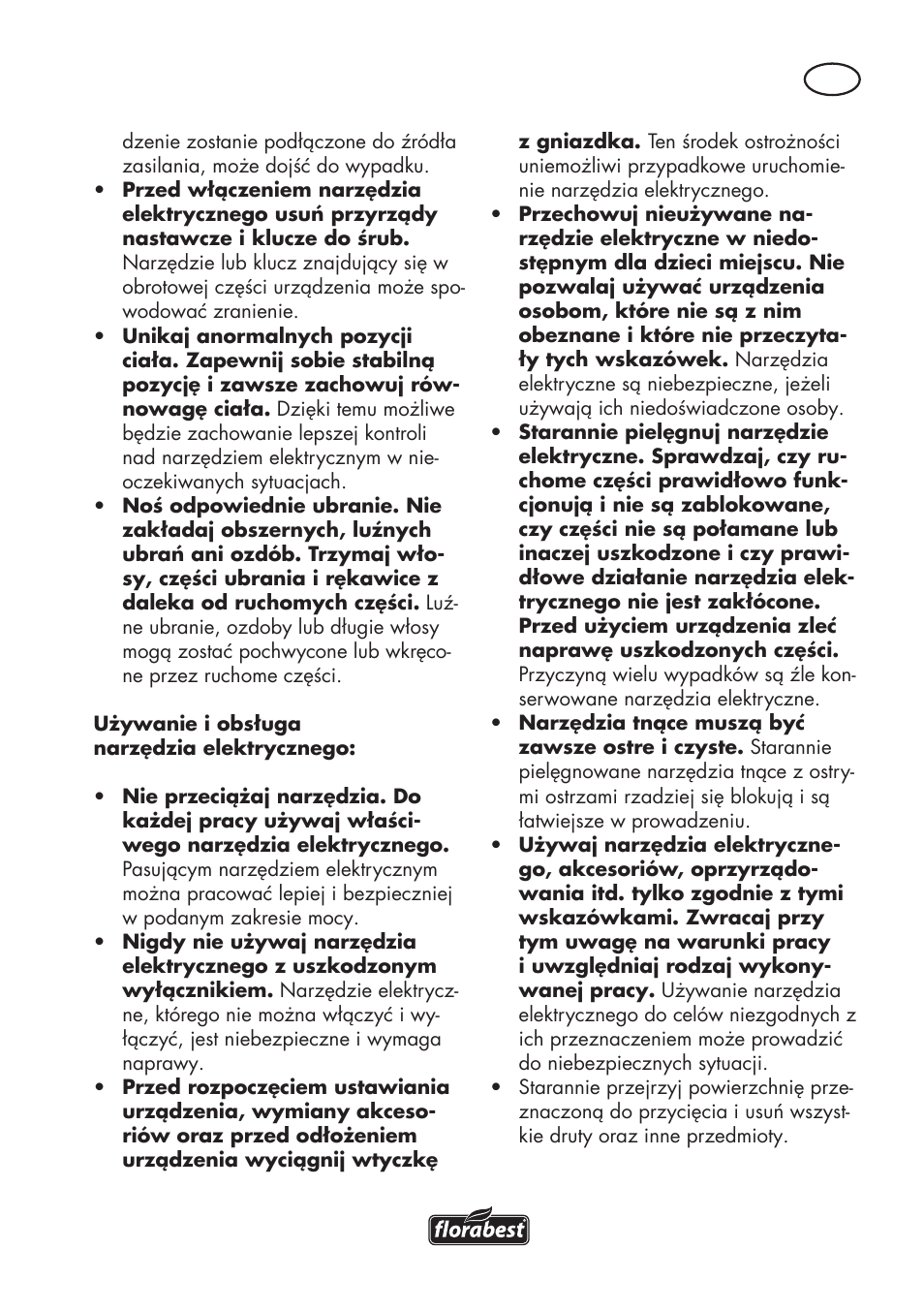 Florabest FHT 600 C3 User Manual | Page 21 / 98