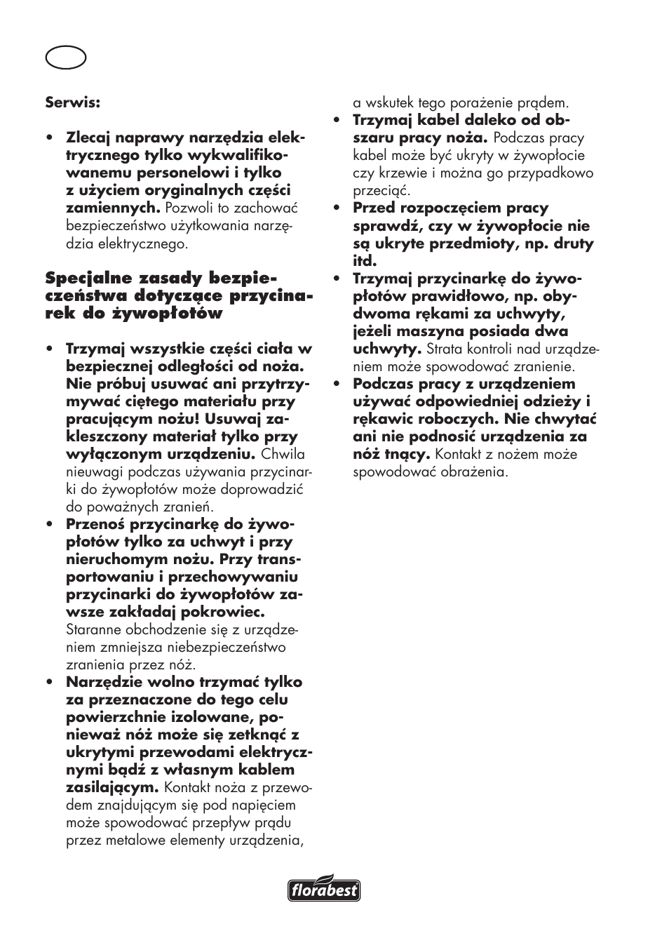 Florabest FHT 600 C3 User Manual | Page 22 / 98