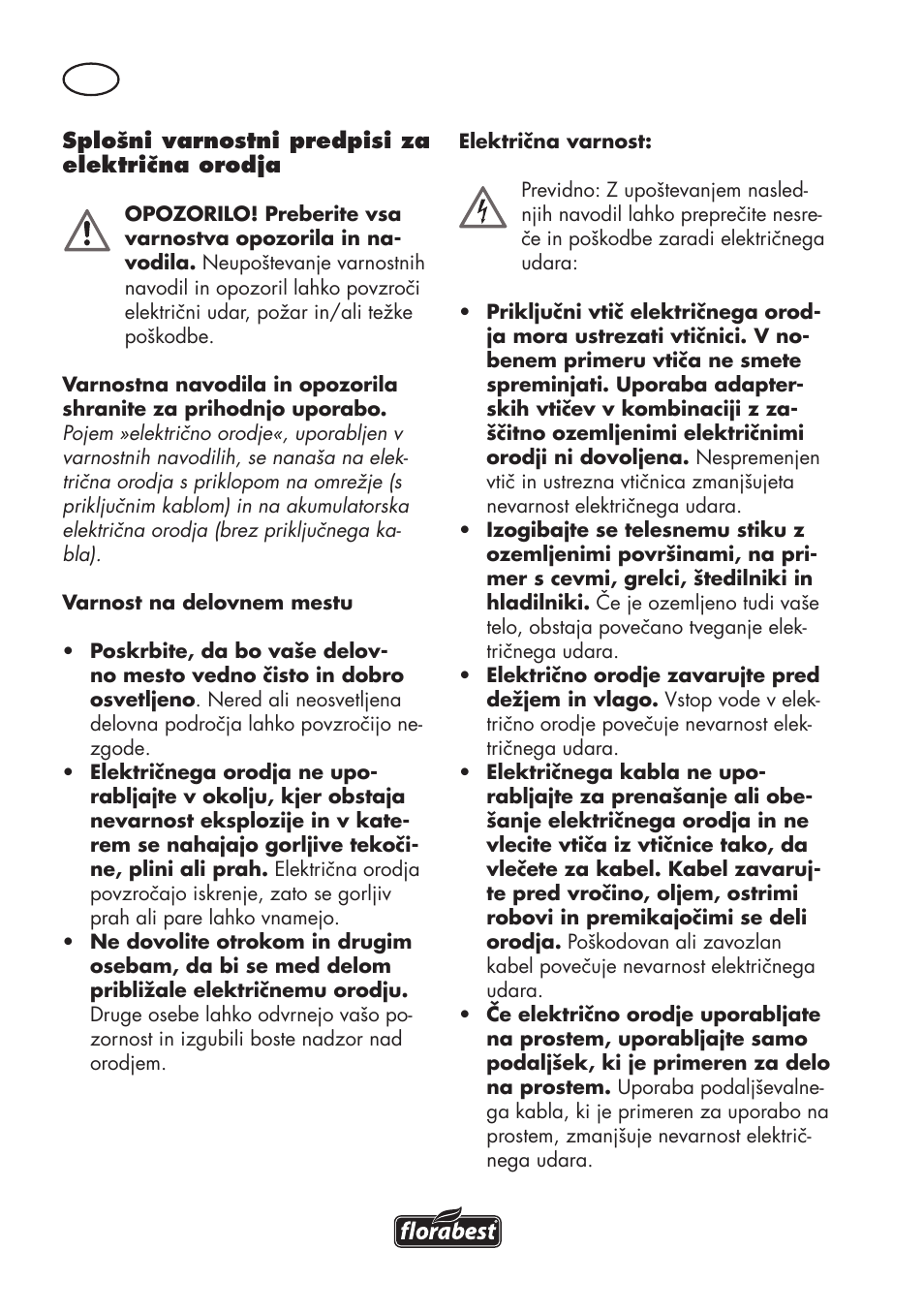 Florabest FHT 600 C3 User Manual | Page 46 / 98